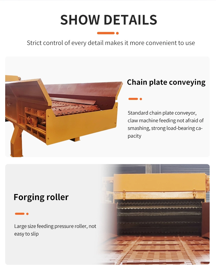 Professional Waste Wood Crusher Machine with Nails Remover