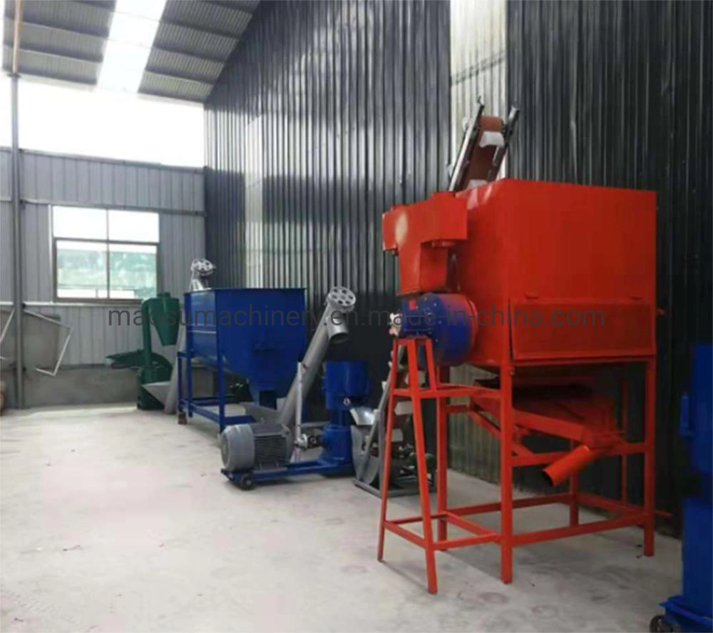 Low-Cost Flat Die Animal Food Pellet Mill Press Machine