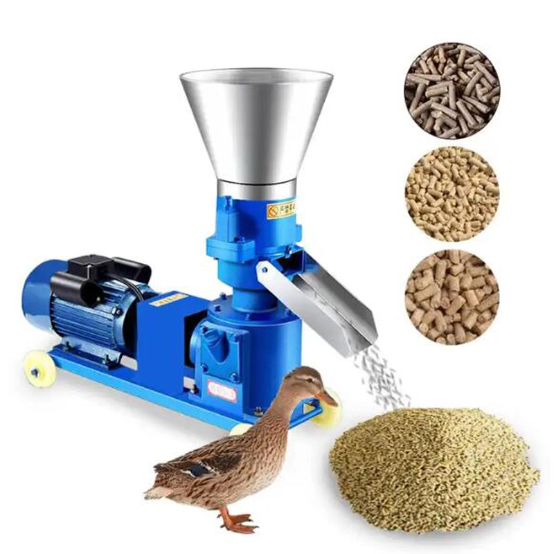 Chicken Feed Pellet Machine, Animal Feed Grinder with Feed Making Diesel Mill Machine for Sale