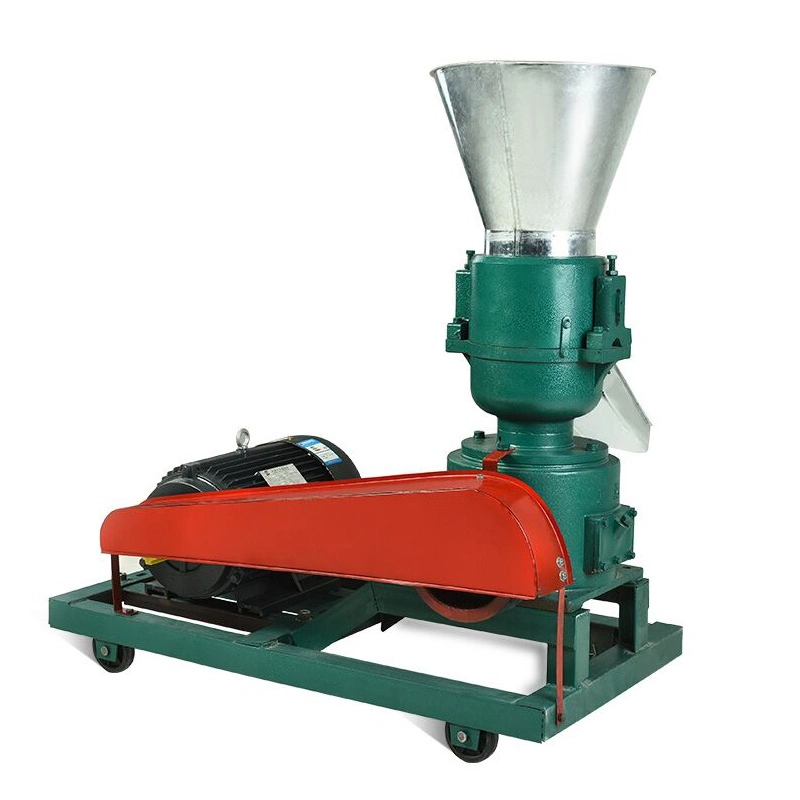 Chicken Feed Pellet Machine, Animal Feed Grinder with Feed Making Diesel Mill Machine for Sale