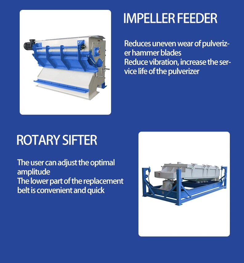 TCA High Quality Automatic Animal Pellet Feeding Line for Poultry Processing Machine