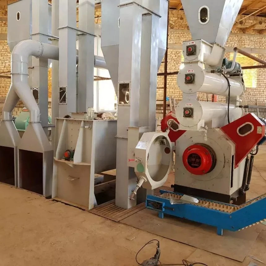 Cow Feed Processing Machinery/Shrimp Feed Pellet Machine Production Line/High Output Good Quality Animal Feed Machine Poultry Food Pellet Mill