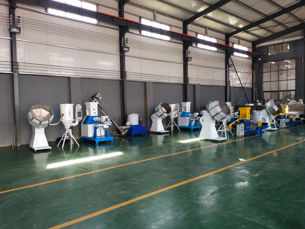 2023 New Design 2-3t/H 4-6t/H Fully Automatic Floating Fish Feed Pellet Machine Plant Production Line Dog Food Machine Twin Screw Extruder for Pet Food Making