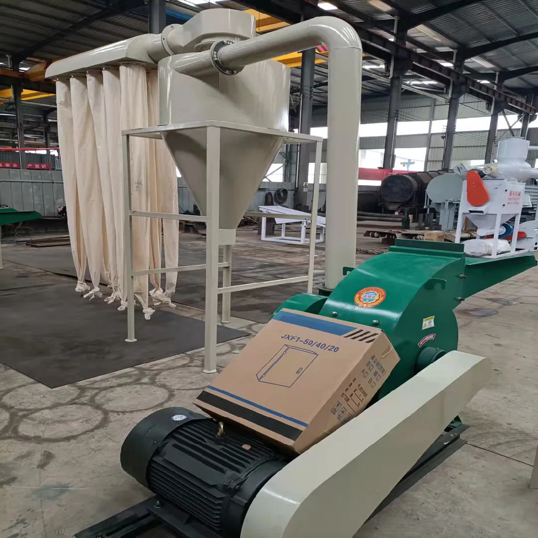 0.5-8ton/H Woodworking Machinery Wood Powder Making Machine Hammer Mill/ Sawdust Grinding Machine