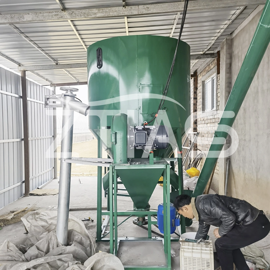 Dry and Wet Grass Chopped Straw Crusher Feed Hammer Mill