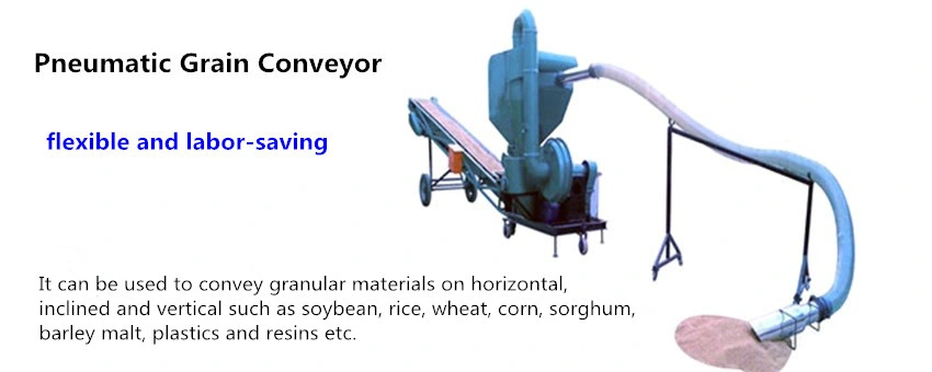 5 Ton Soybean Meal Pneumatic Vacuum Conveyor for Loading and Unloading to Truck