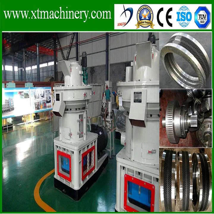 Auto Controlled, Auto Feeding, Pressure Adjustable Wood Pellet Machine