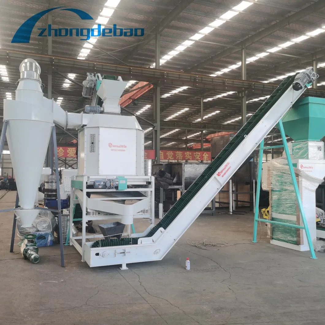 CE 1-2 T/H Full Automatic Wood Pellet Mills Flat/Ring Die CE