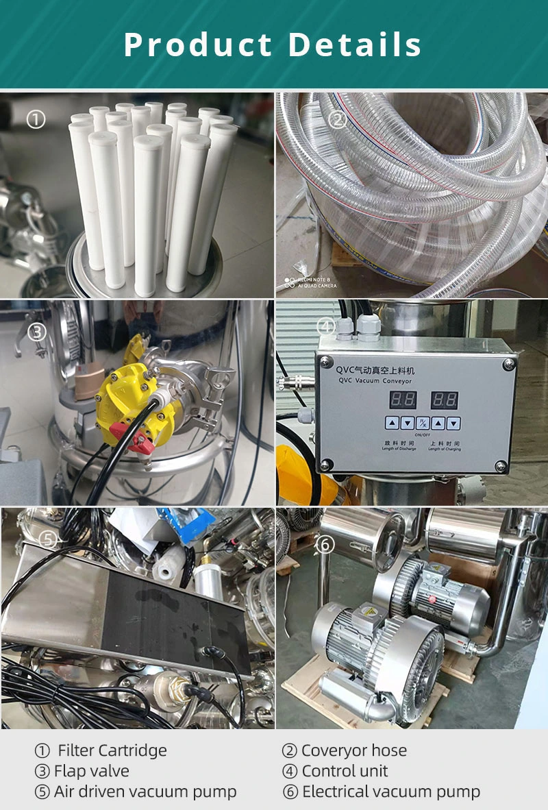 Industrial Pneumatic Air Vacuum Automatic Conveying System for Tablet Capsules