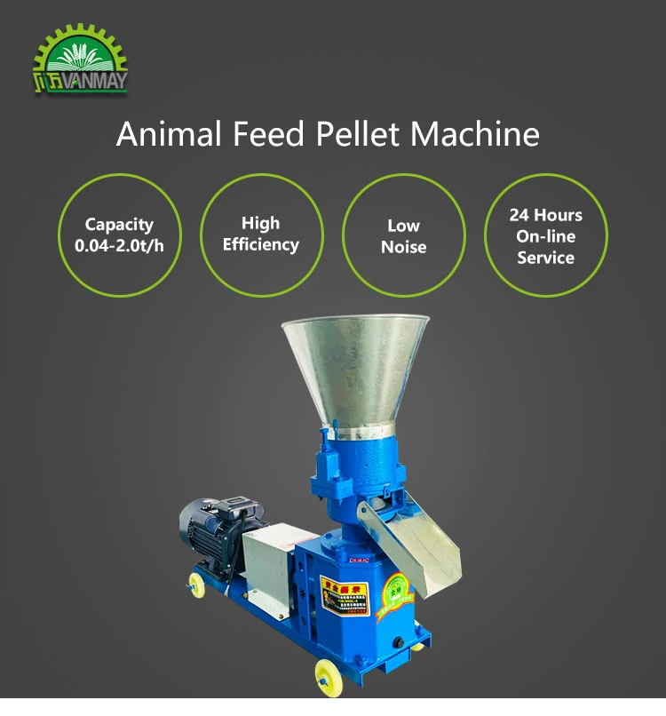 High Production Animal Feed Making Machine Cattle Pellet Mill