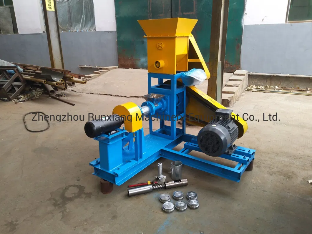 Poultry Floating Fish Shrimp Pet Food Feed Pellet Granulator Machine