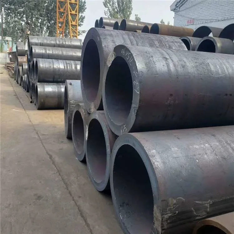 Q235A Q235B Q345b 16mn 40cr Alloy/Carbon Seamless Steel Pipe for Machining Shaft 40cr Tempered Large Diameter Thick Wall Seamless Pipe Can Be Cut at Fixed Size