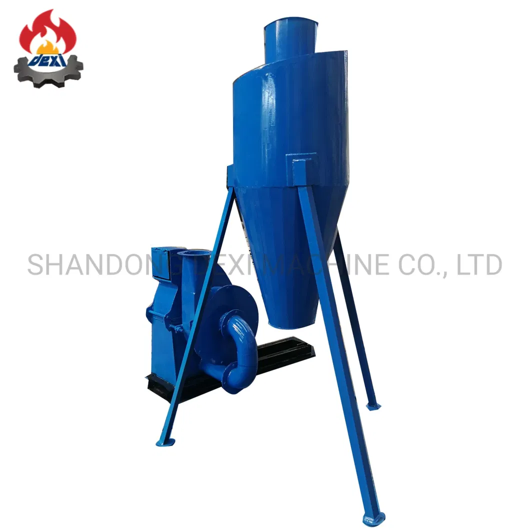 Hammer Mill Screen of Blades and Hammers Wood Waste Biomass Crusher 800kg/H