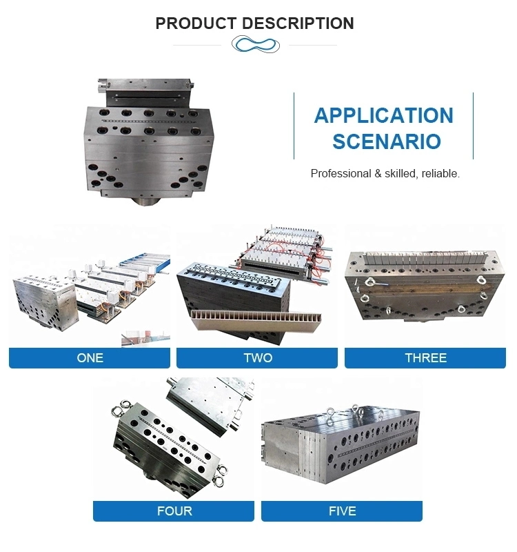 Custom PP PE Plastic Extrusion Flat Sheet Die Mold