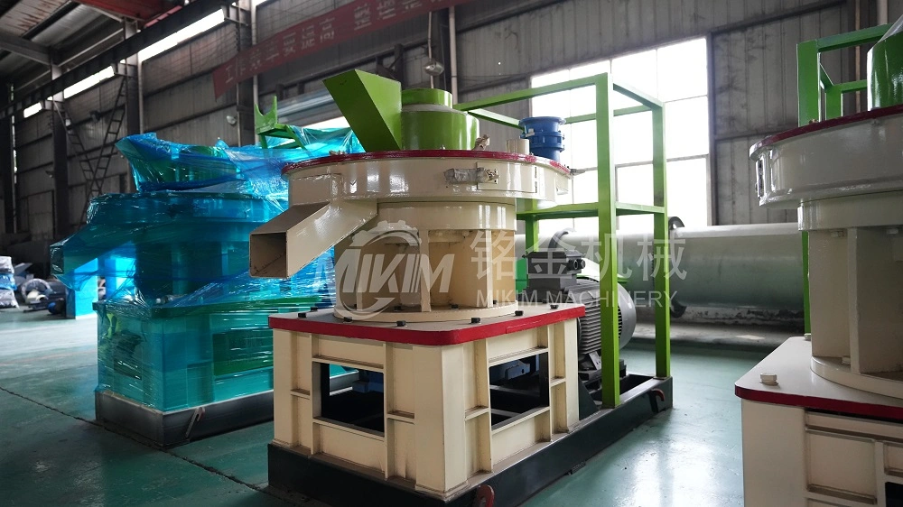 2t-100t Wood Crusher Shredder Hammer Mill Horizontal Ring Die Wood Pellet Machine Biomass Pellet Dryer Packing Production Line