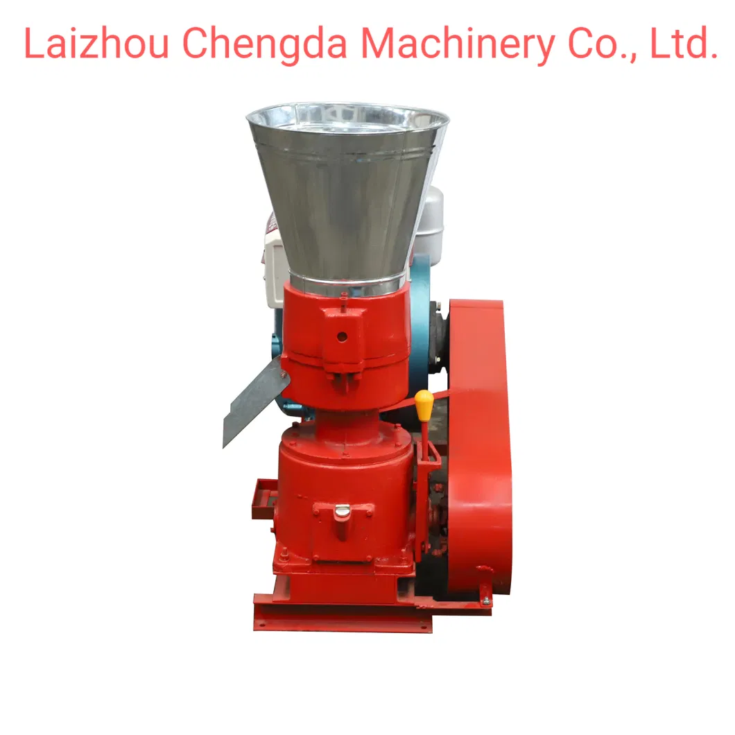 Kl150A Gasoline Engine Flat Die Pig Food Pellet Machine