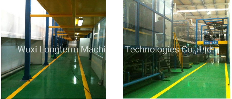 Fully Automatic transportation and Conveying System Wooden Furniture Products Spray Booths, Powder Coating System/