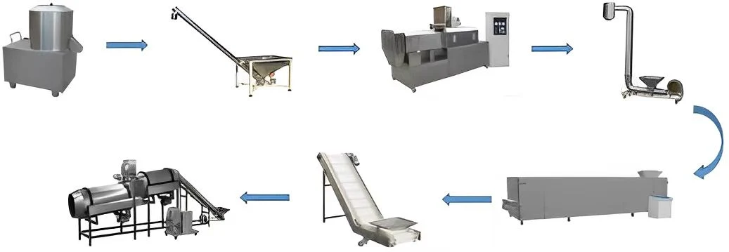 Factory Price Automatic Aquaculture Floating Fish Feed Pellet Making Extruder Machinery