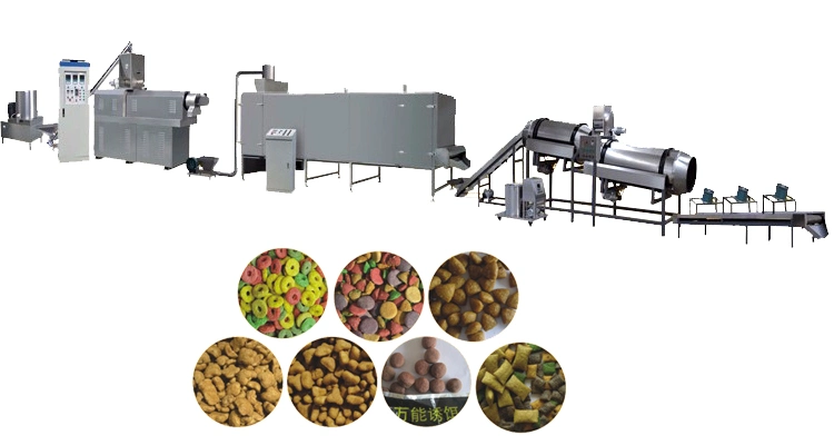 Dry Animal Aquarium Floating Fish Feed Pellet Making Extruder Machine