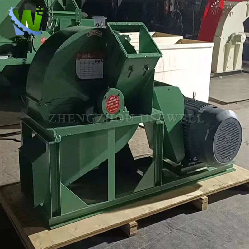 Automatic Diesel Wood Crushing Shredder Chipper Grinder Wood Sawdust Crusher Machine Hammer Mill Machine for Sale