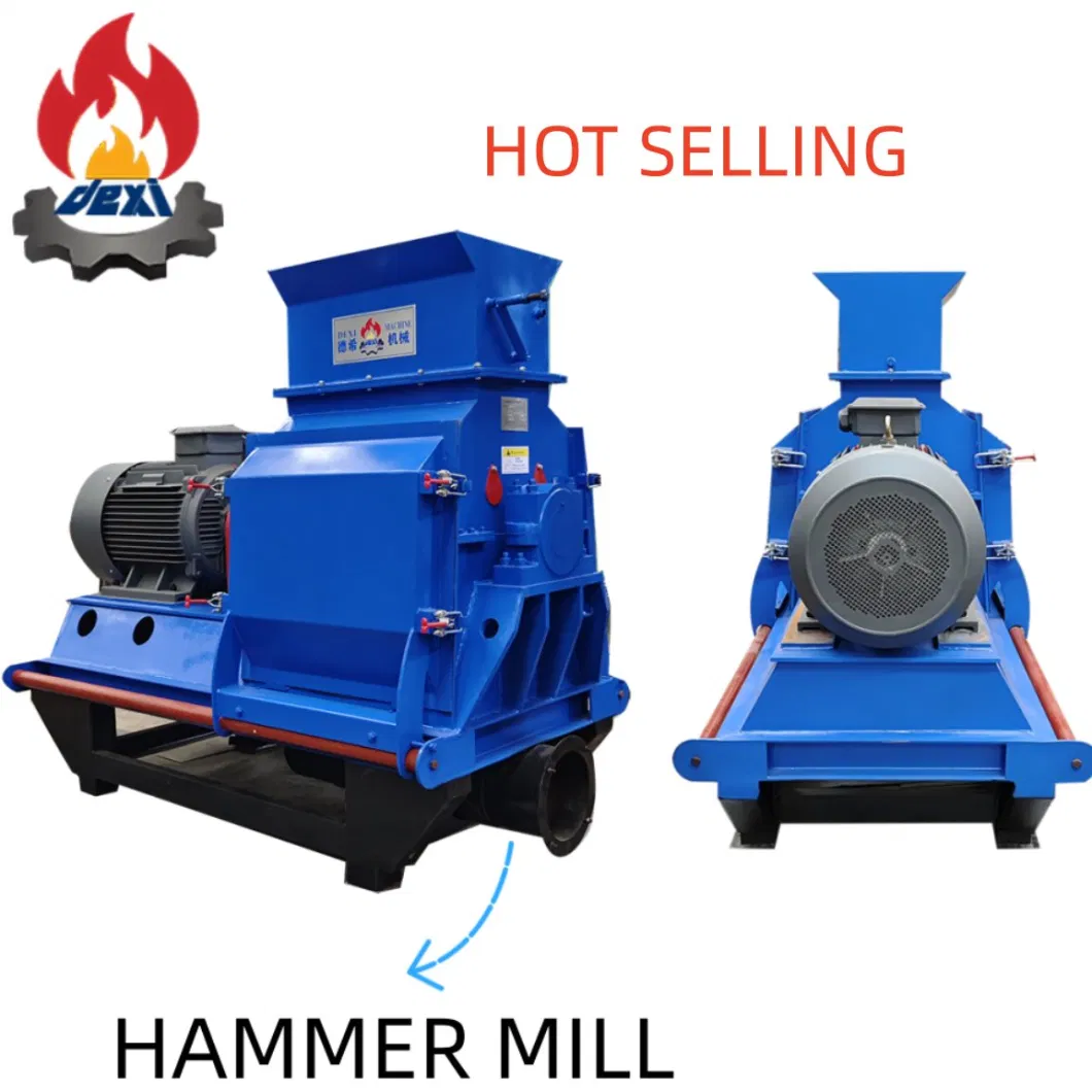 Corn Sawdust Wood Pellet Small Hammer Mill for Wood Chips