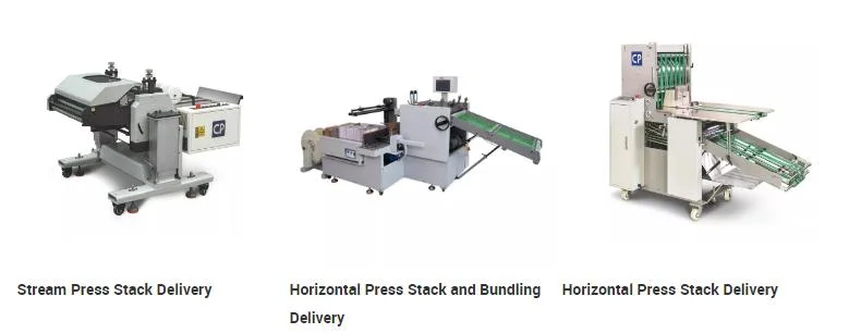 High Efficiency Automatic Paper Folding Machine with Round Pile Feeder