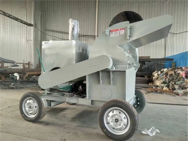 Sawdust Portable Hammer Mill Crusher Wood Shredder Biomass Shredding Machine