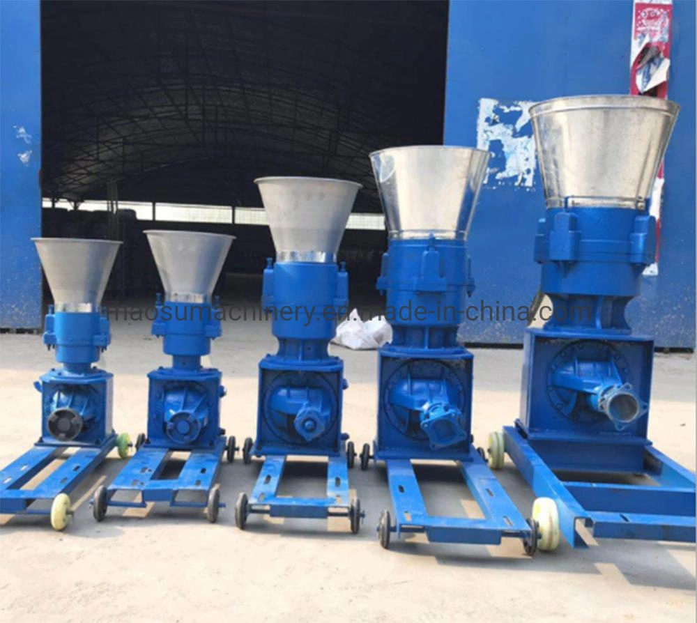 Low-Cost Flat Die Animal Food Pellet Mill Press Machine