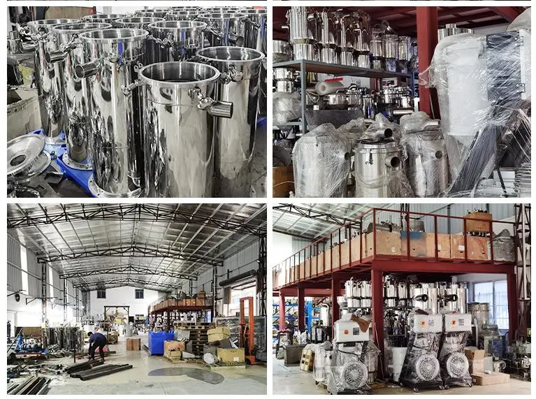 High Performance Vacuum Transfer System for Powder Separation Type Dust Collecting Barrel