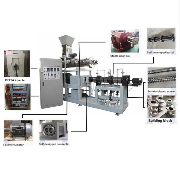 Dog Food Making Machine Fish Floating Pellet Extruder for Small Farm
