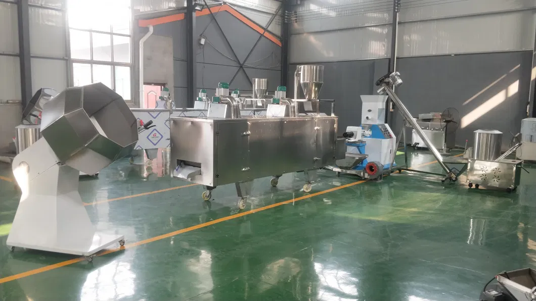 2023 New Design 2-3t/H 4-6t/H Fully Automatic Floating Fish Feed Pellet Machine Plant Production Line Dog Food Machine Twin Screw Extruder for Pet Food Making