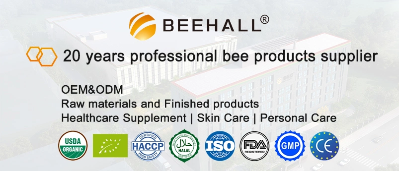 Beehall Bee Products Factory 100% Natural Wholesale Beeswax Pellets
