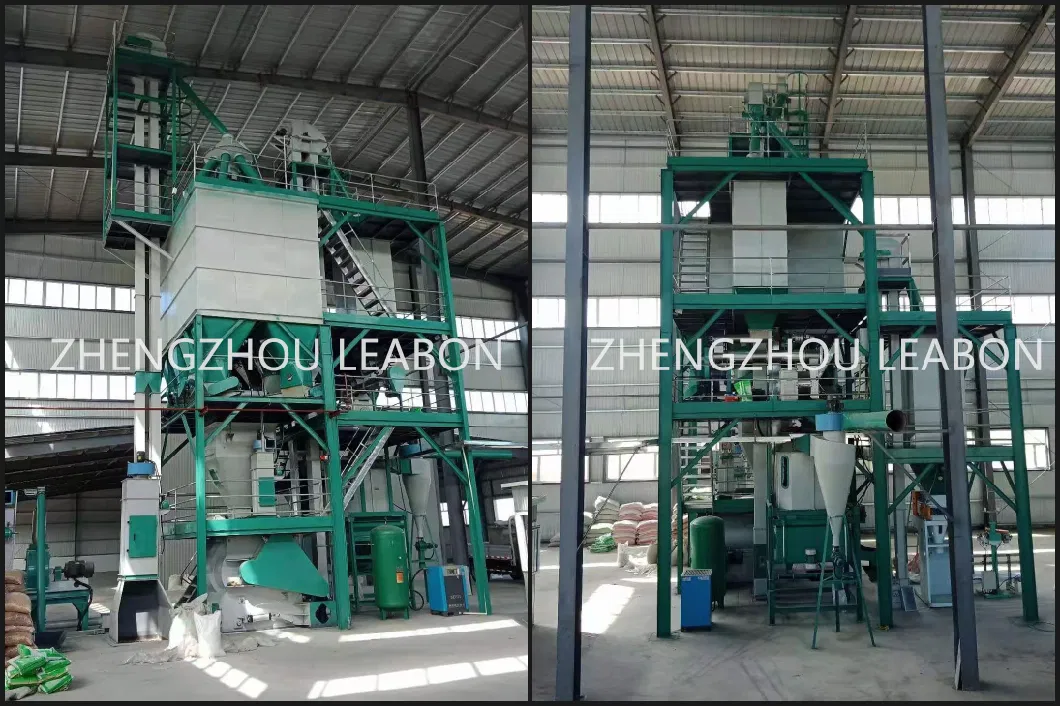 1-3t/H Farm Use Factory Poultry Animal Chicken Feed Pellet Marking Machine Price with CE