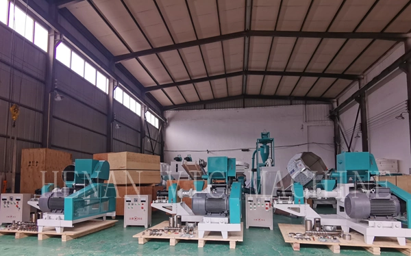 Most Stable Cat Pig Dog Chicken Duck Goose Animal Pet Feed Maker Press Mill Floating Catfish Fish Feed Pellet Extruder Production Processing Making Machine