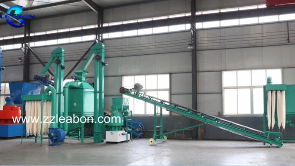 Wood Chips Sawdust Straw Milling Machine for Pelletizer Manufacturers with Output 1000-2000kg/H Flat Die Biomass Pellet Machine