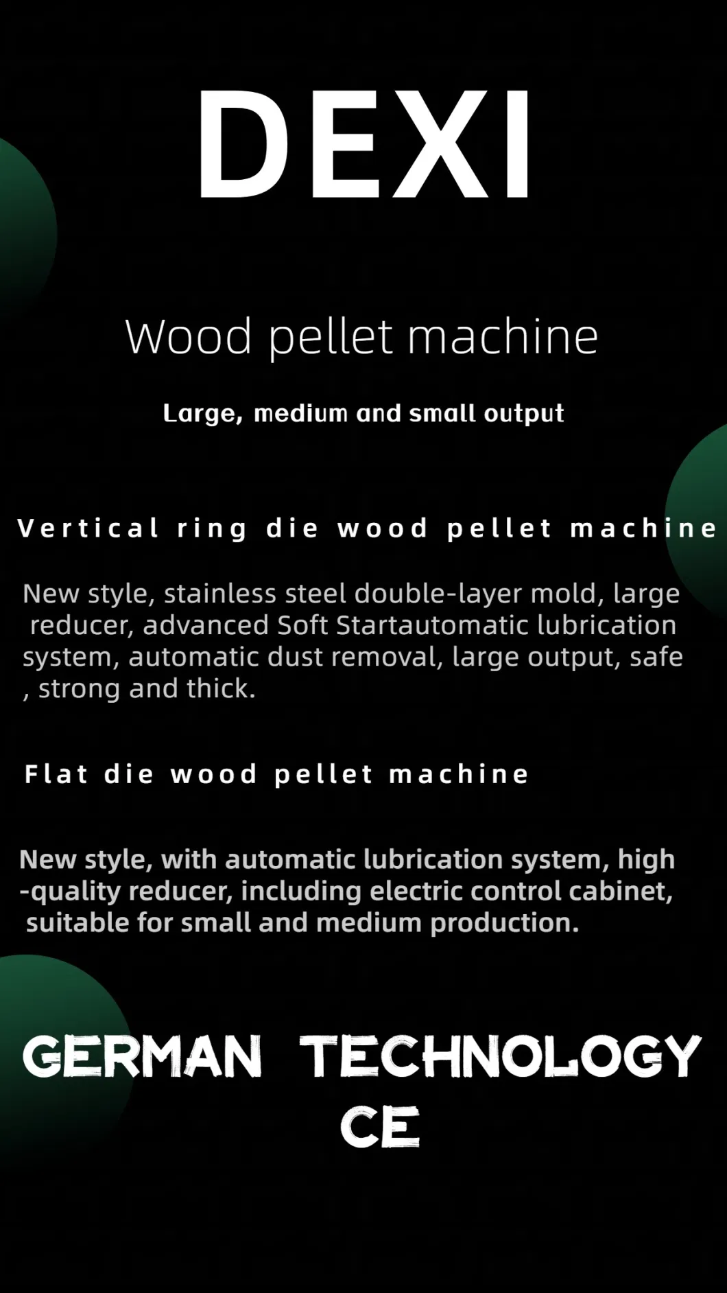 Wood Chip Biomass Straw Mini Pellet Flat Die Pellet Mill Die Made in China