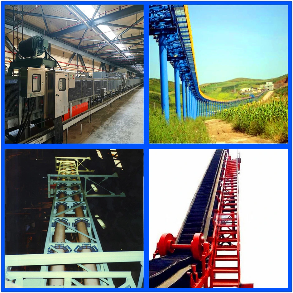 Ore Belt Conveyor System for Long Distance Open-Air Curved Conveying