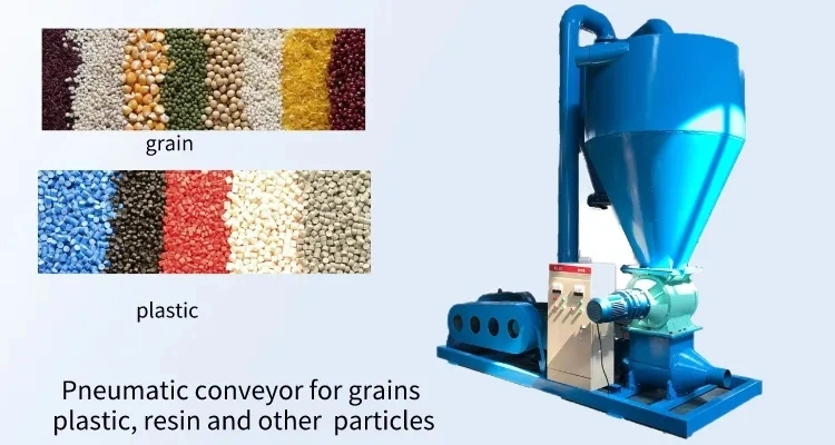 Truck Ship Loader Unloader Grain Pneumatic Conveyor in China