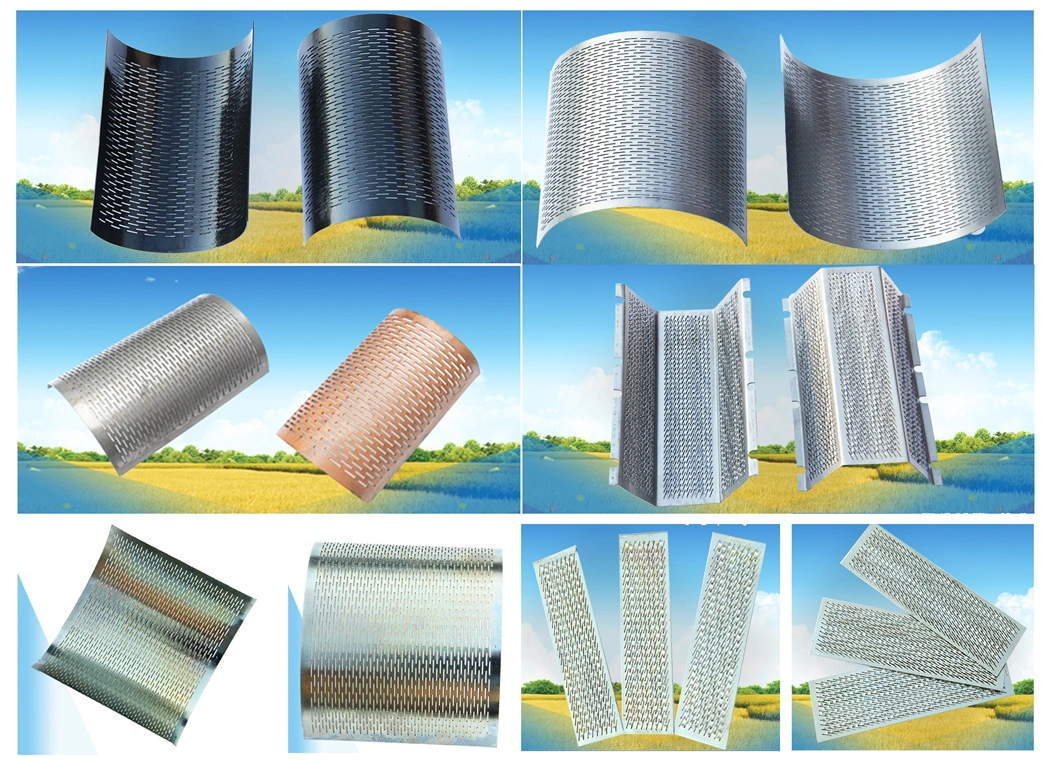 Painting/Galvanized/Galvanizing/Original Color/Copper Painting Rice Mill Hammer Mill Maize Mill Rice Polisher Screens