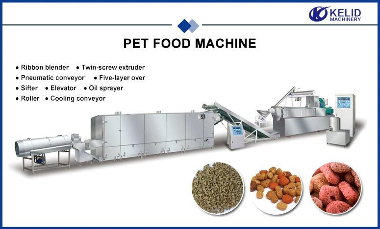 Large Scale Dry Wet Shrimp Tortoise Floating Sink Fish Feed Pellet Pet Cat Dog Food Making Processing Extrusion Machine