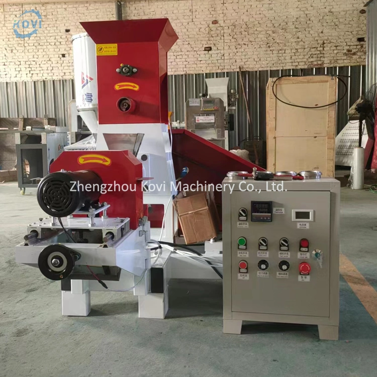 Hot Sale Pet Feeding Pellet Making Machine Quality Floating Fish Feed Machine Small Fish Food Extruder Shrimp Food Machinery - Feed Pellet Extruder for Sale