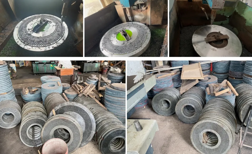 Amandus Kahl Wood Pellet Machine Flat Alloy Stainless Forged Steel Dies Spare Parts 37-850, 35-780, 45-1250, 39-1000, 60-1250 Flat Dies