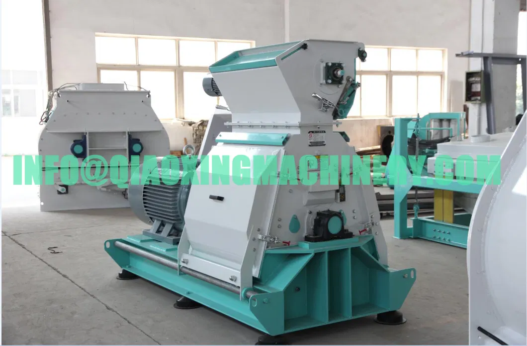 1-2t/H Sawdust Wood Hammer Mill in Pellet Line