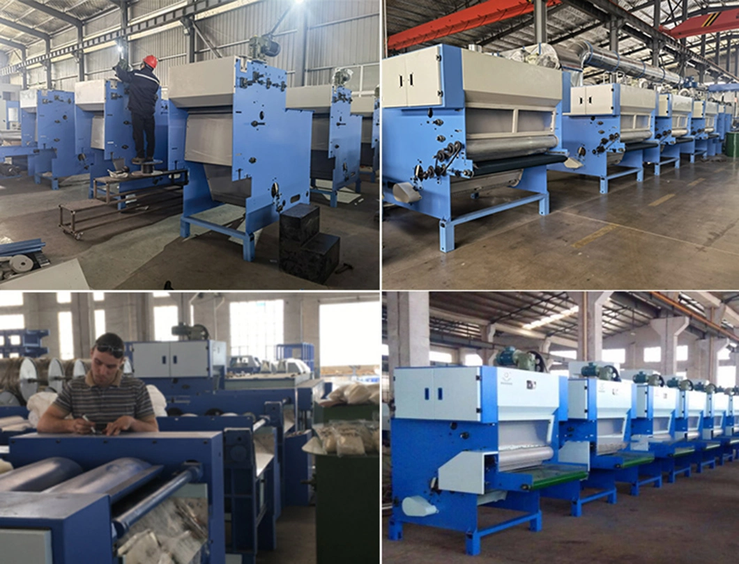 China Yuanquan Sheep Wool Feeding Machine for Cashmere Carding Machine