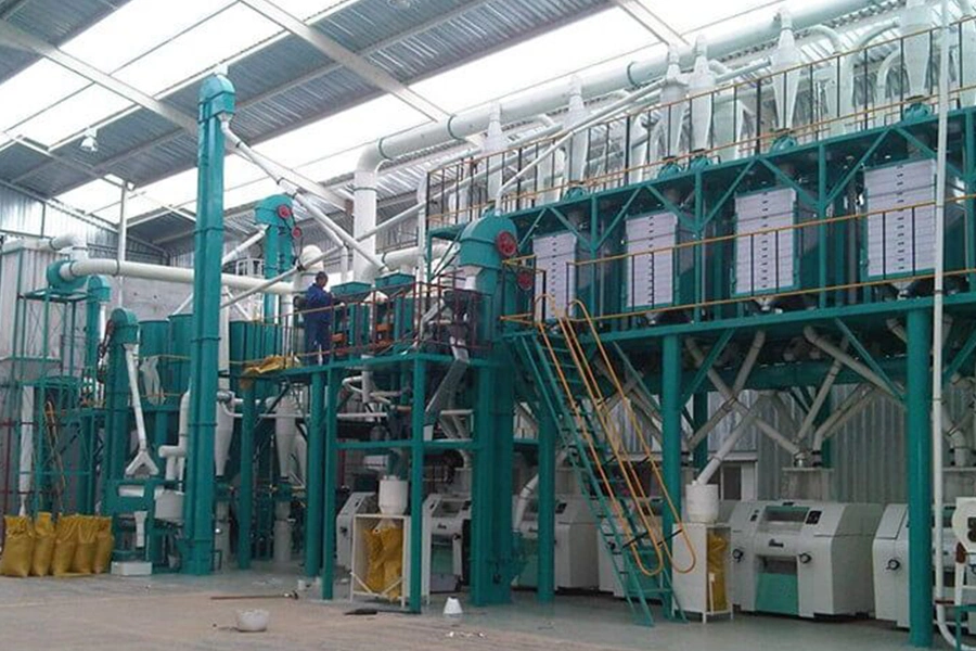 Animal Feed Mill Maize Milling Plant	Maize Flour Milling Machine Maize Grinding Machine Price Roller Mill for Sale UK Roller Mill for Corn for Sale