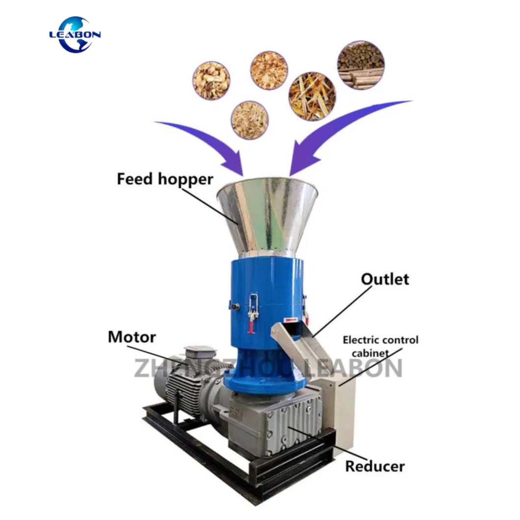 Animal Feed Grain Crusher Feeding Powder Making Machine Wheat Corn Hammer Mill