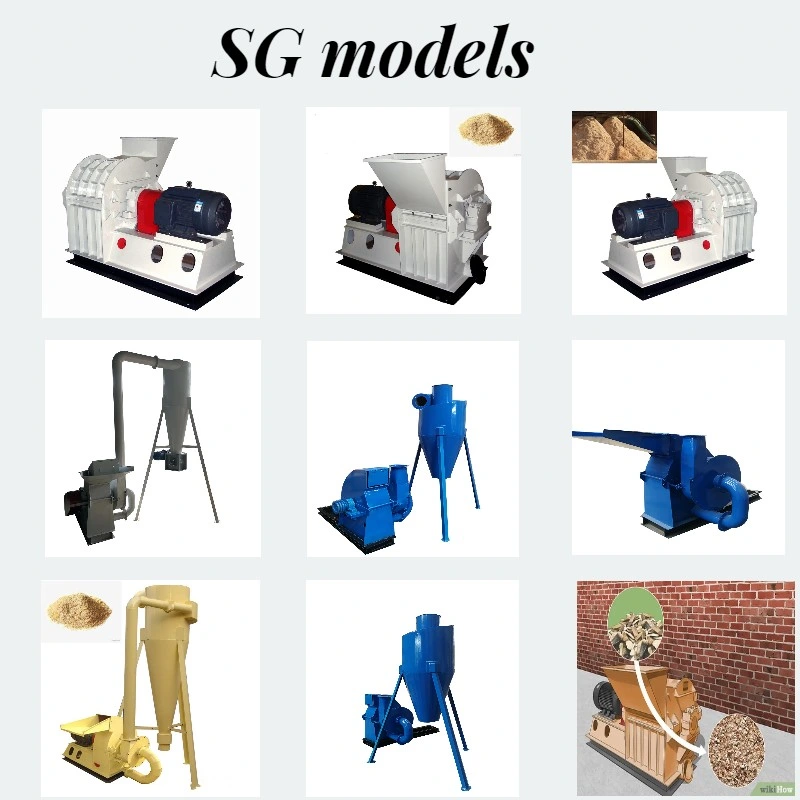 Wood Crusher Grinder Mini Hammer Mill Wood Crushing Machine Various Kinds