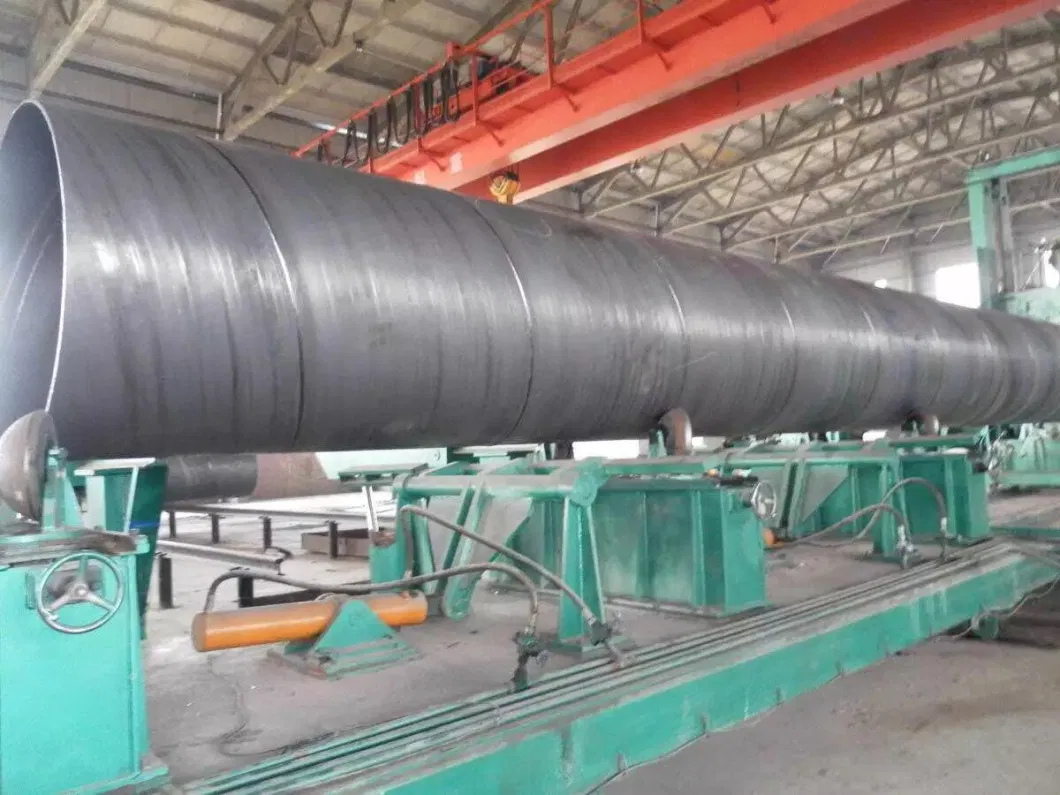Thick Steel Tube SSAW 609 mm Carbon Steel Pipe Helical Seam Spiral Welded Steel Pipe