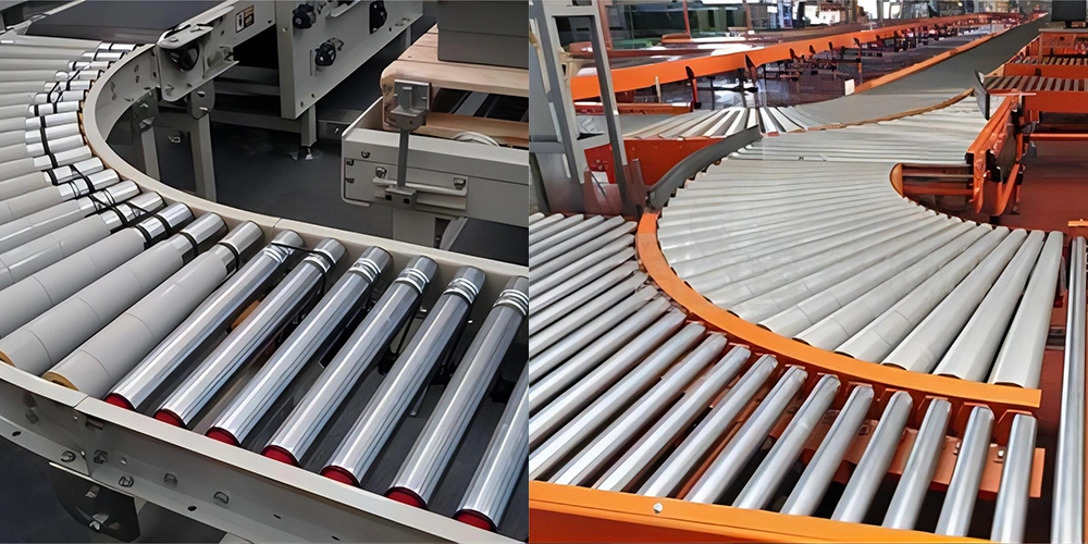 Automation Equipment Non-Powered Stainless Steel Conveyor, Material Handling System.
