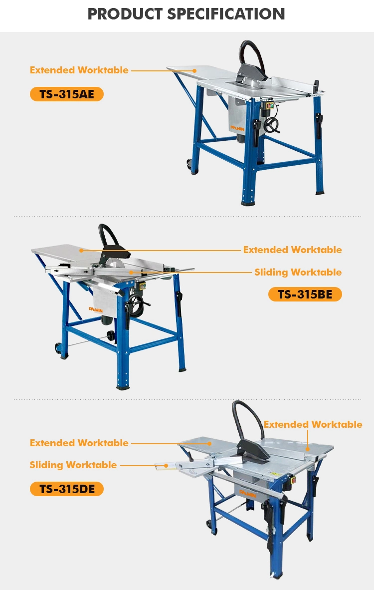230V 315mm Table Saw From Table Saw Manufacturer